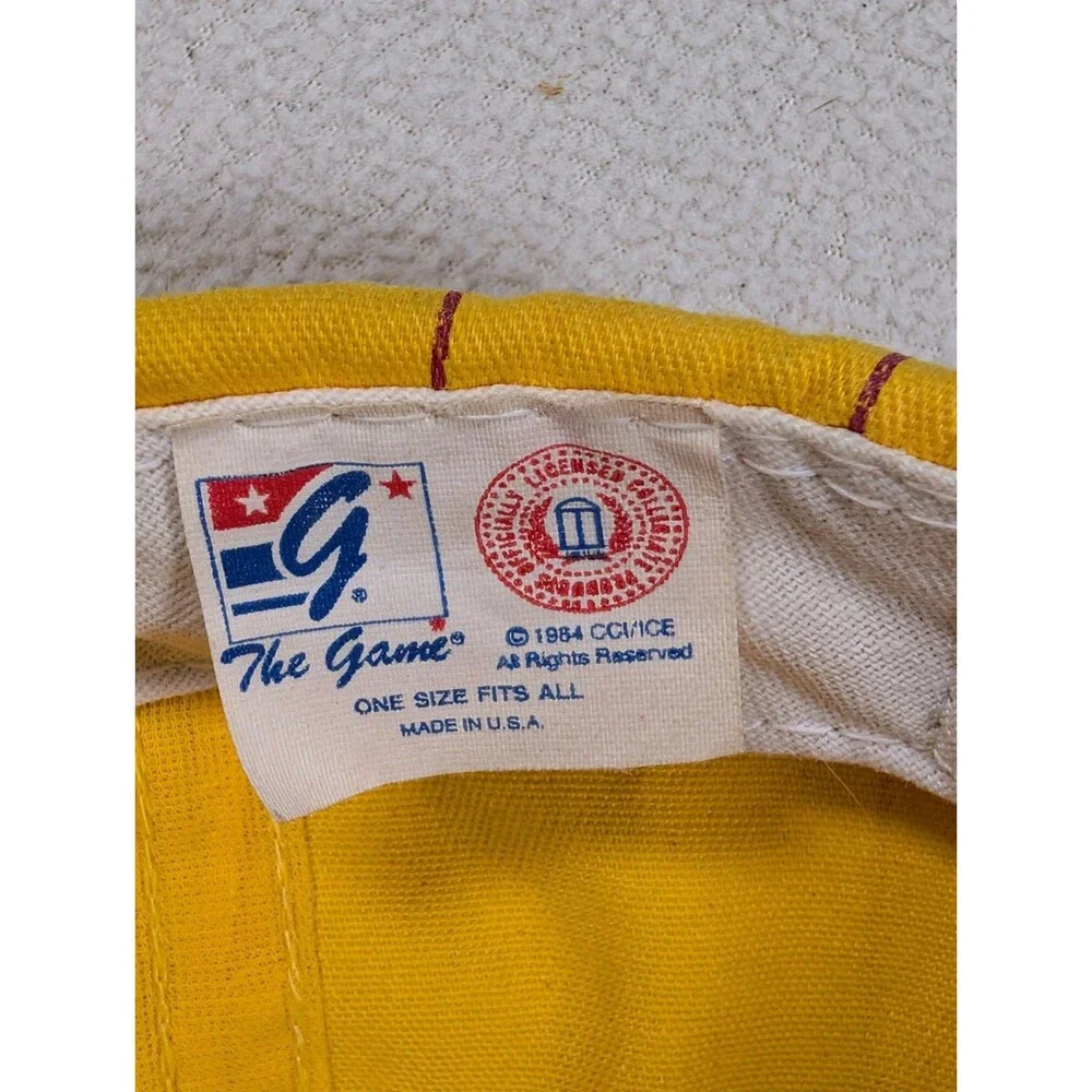 Vintage 1984 The Game FSU Seminoles Pinstripe Snapback Hat Florida State NCAA